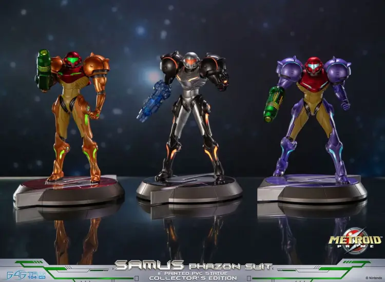 First 4 Figures Metroid Prime - Samus - Phazon Suit Collectors Edition PVC Statua