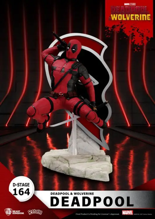 Beast Kingdom Toys Marvel - Deadpool - D-Stage PVC Diorama Deadpool #DS-164