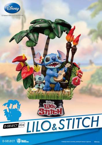 Beast Kingdom Toys Disney - Stitch - D-Stage PVC Diorama Stitch