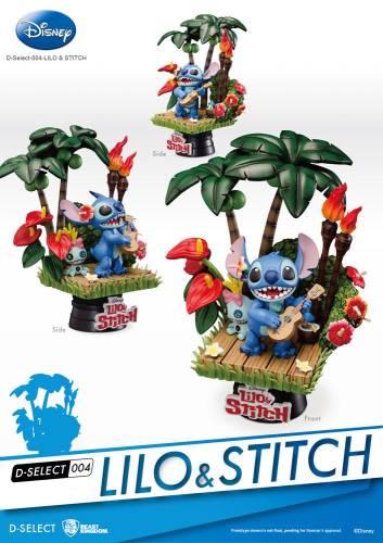 Beast Kingdom Toys Disney - Stitch - D-Stage PVC Diorama Stitch