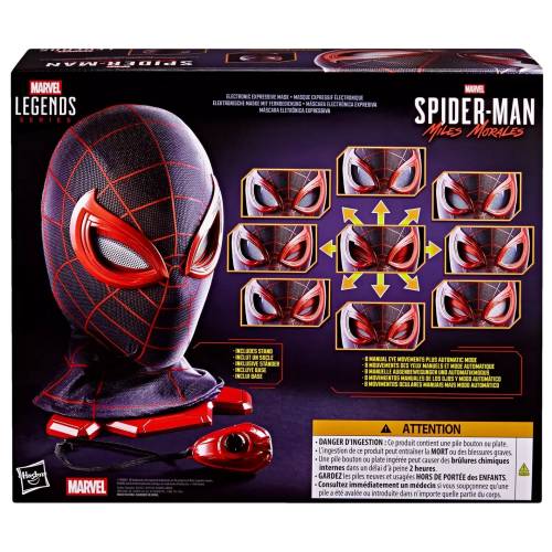 Hasbro Marvel - Miles Morales - Electronic Helmet Expressive Legend Series