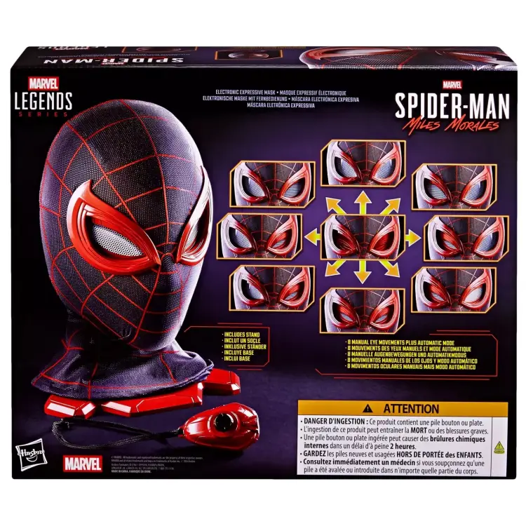 Hasbro Marvel - Miles Morales - Electronic Helmet Expressive Legend Series