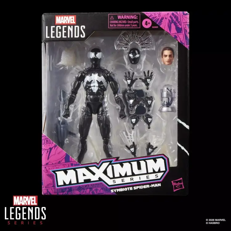 Hasbro Marvel - Symbiote Spider-Man - Legends Maximum Series