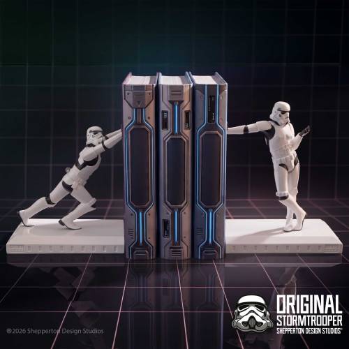 Nemesis STAR WARS - Stormtrooper - Working hardly hard Bookend