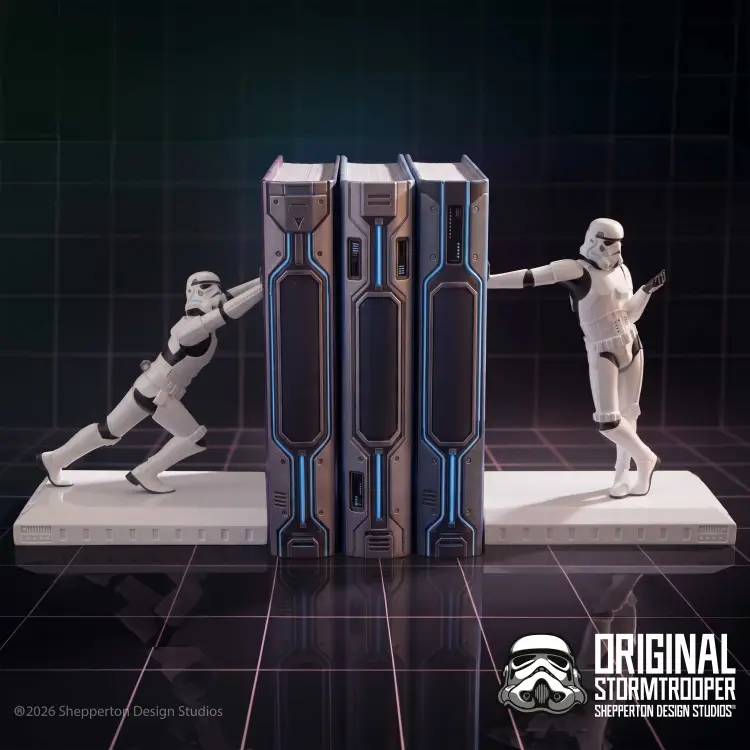 Nemesis STAR WARS - Stormtrooper - Working hardly hard Bookend