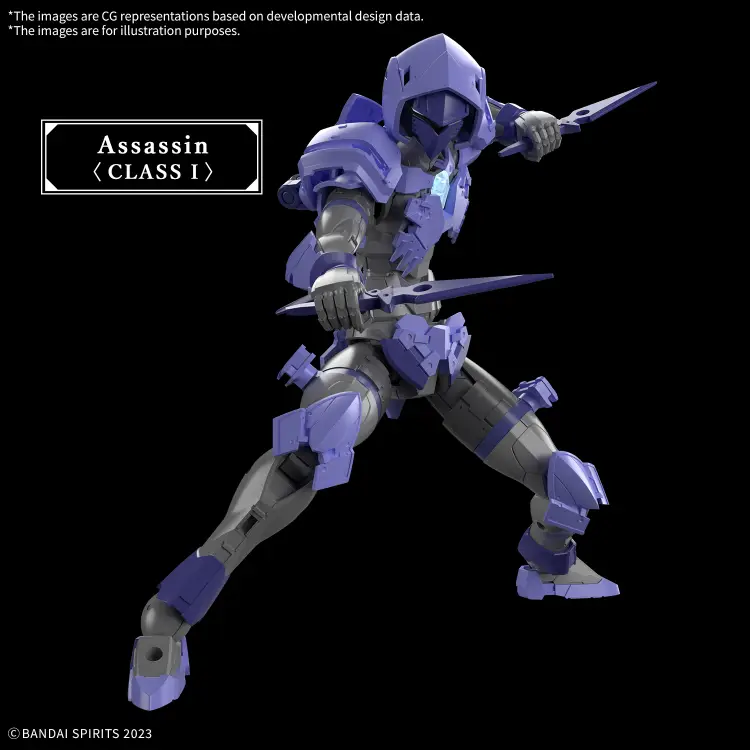 Bandai Model Kit Gundam - Liber Assassin - 30MF Model Kit