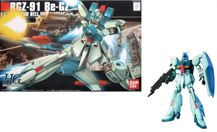 Bandai Gundam - Re-GZ RGZ-91 - HGUC 1/144 Model Kit