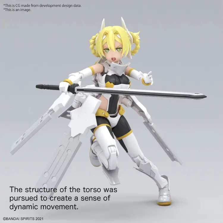 Bandai Gundam - 30MS - SIS-F00 Yufia (Color A) - Model Kit