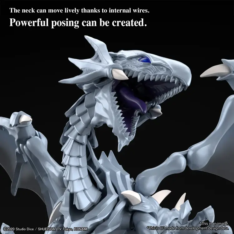 Bandai Model Kit Yu-Gi-Oh - Blue-Eyes White Dragon - Figure-Rise Standard Amplified Model Kit