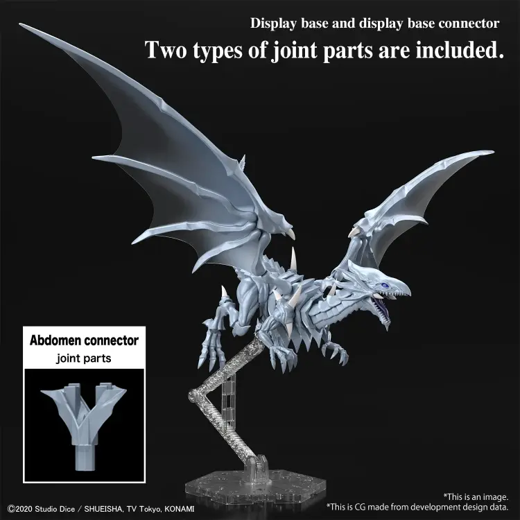 Bandai Model Kit Yu-Gi-Oh - Blue-Eyes White Dragon - Figure-Rise Standard Amplified Model Kit