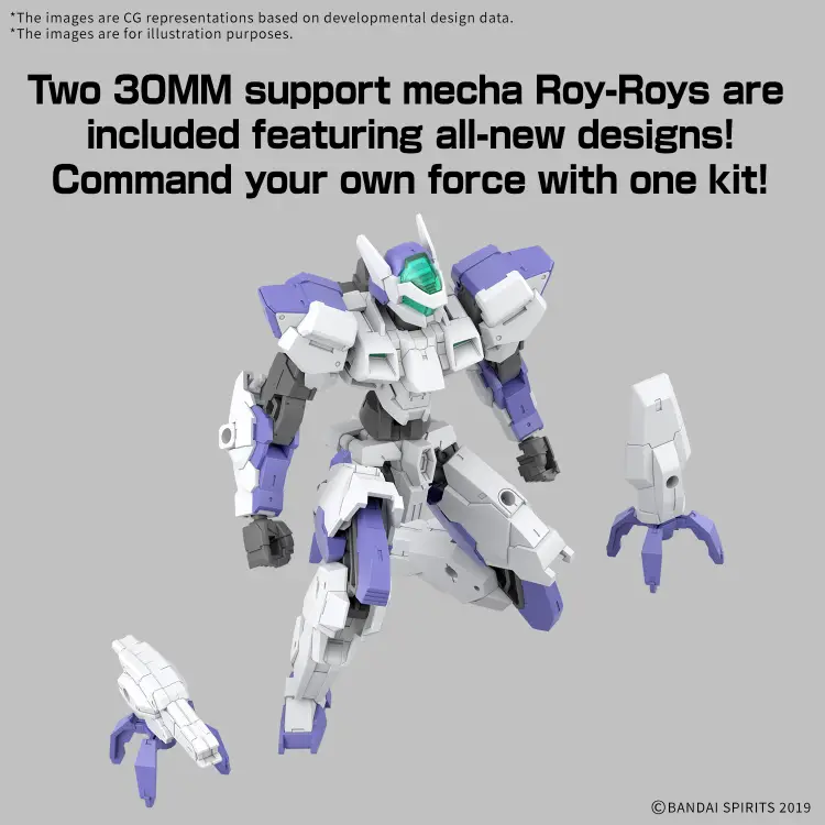 Bandai Gundam - eEXM-40 IGLIGHT 01 - 30MM 1/144 Model Kit