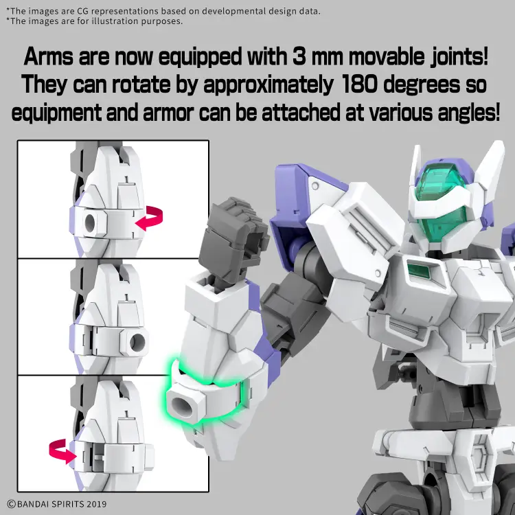 Bandai Gundam - eEXM-40 IGLIGHT 01 - 30MM 1/144 Model Kit