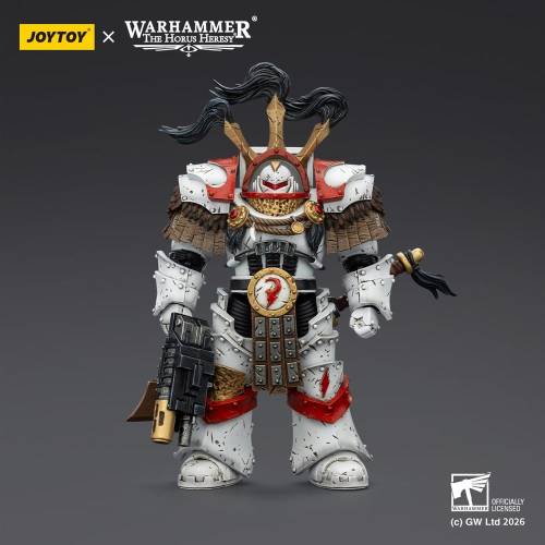 Joy Toy Warhammer 40,000 - White Scars Legion Praetor in Cataphractii Terminator Armour