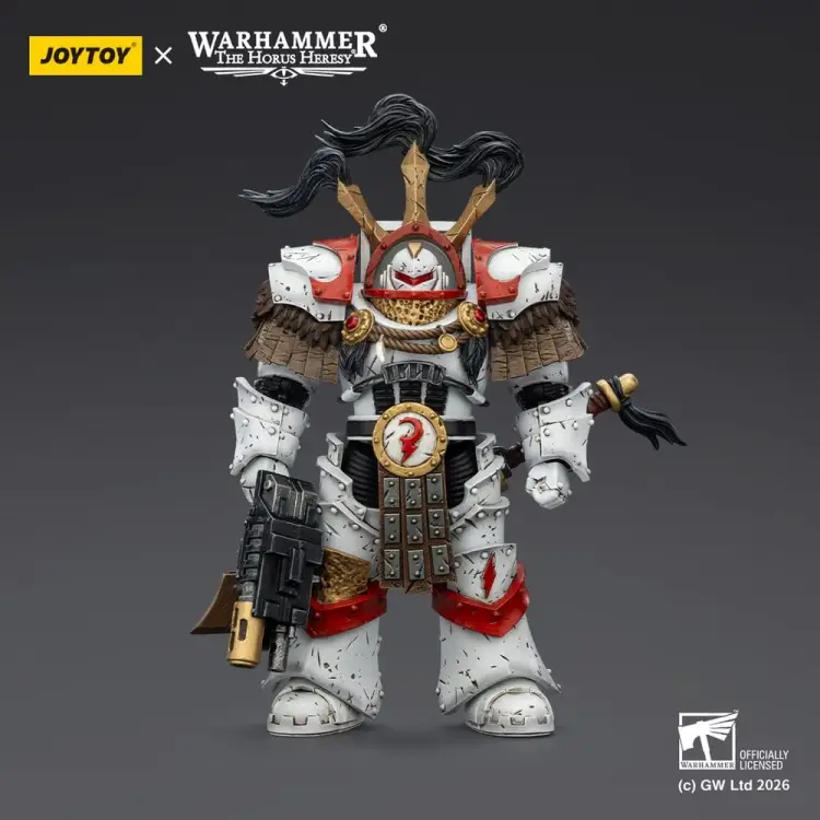 Joy Toy Warhammer 40,000 - White Scars Legion Praetor in Cataphractii Terminator Armour