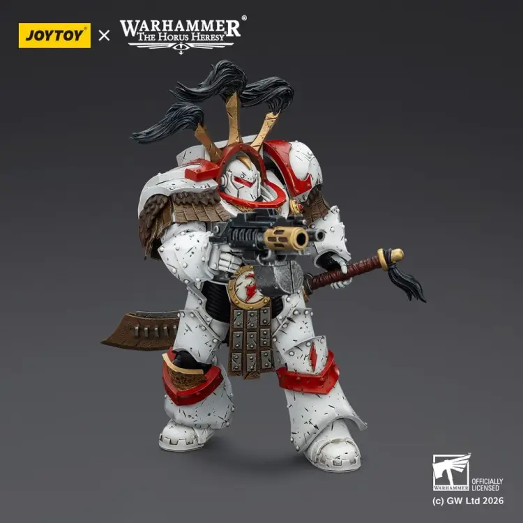Joy Toy Warhammer 40,000 - White Scars Legion Praetor in Cataphractii Terminator Armour