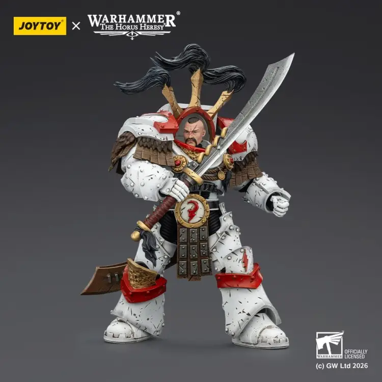 Joy Toy Warhammer 40,000 - White Scars Legion Praetor in Cataphractii Terminator Armour