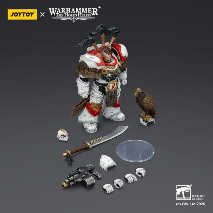 Joy Toy Warhammer 40,000 - White Scars Legion Praetor in Cataphractii Terminator Armour