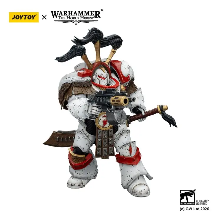 Joy Toy Warhammer 40,000 - White Scars Legion Praetor in Cataphractii Terminator Armour