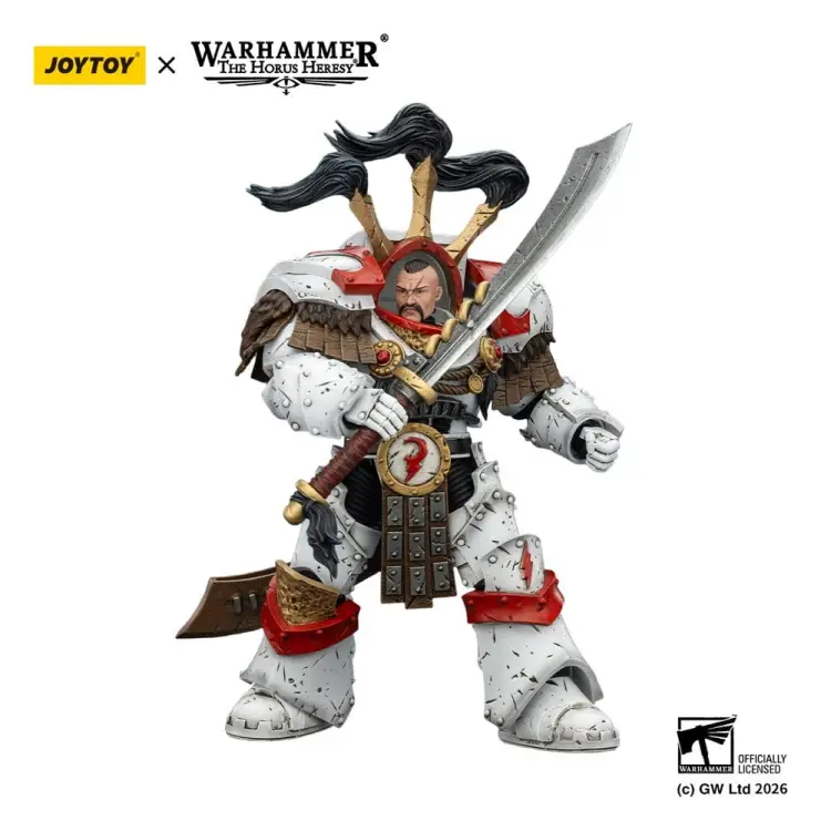 Joy Toy Warhammer 40,000 - White Scars Legion Praetor in Cataphractii Terminator Armour