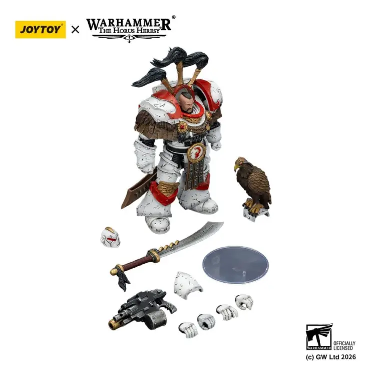 Joy Toy Warhammer 40,000 - White Scars Legion Praetor in Cataphractii Terminator Armour
