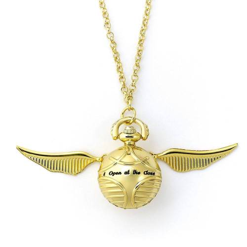 The Carat Shop Harry Potter - Golden Snitch - Watch Necklace