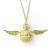 The Carat Shop Harry Potter - Golden Snitch - Watch Necklace