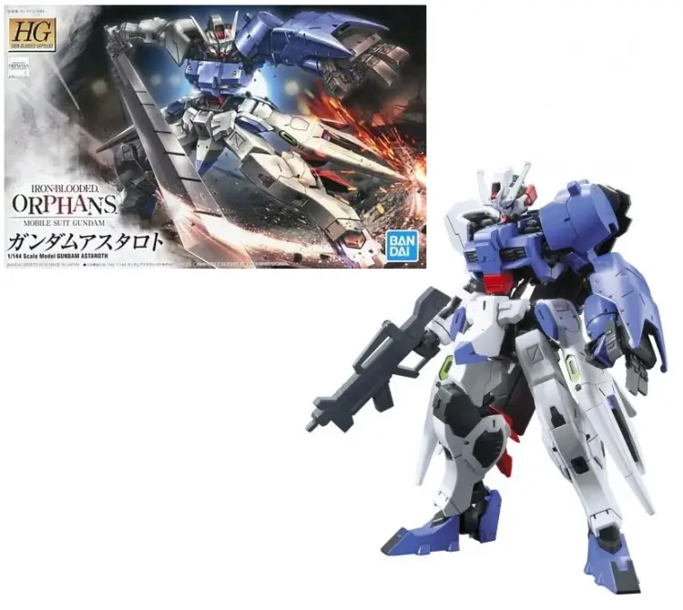 Bandai Model Kit Gundam - Gundam Astaroth - HG 1/144 Model Kit