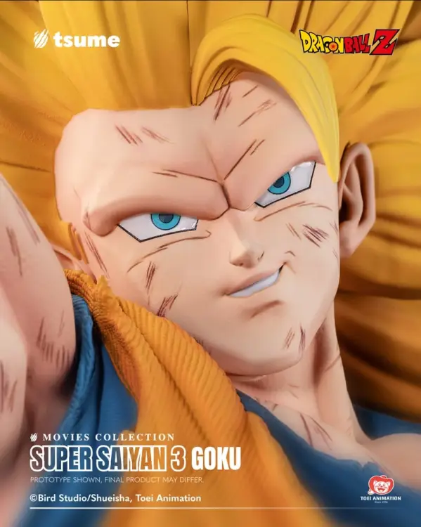 Tsume Dragon Ball Z - Super Saiyan 3 Goku - Statue Movie Collection