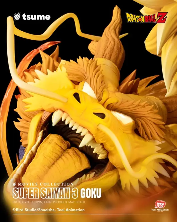 Tsume Dragon Ball Z - Super Saiyan 3 Goku - Statue Movie Collection