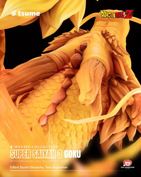 Tsume Dragon Ball Z - Super Saiyan 3 Goku - Statue Movie Collection