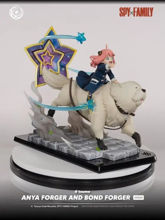Tsume SPY X FAMILY - Anya Forger & Bond - Statue Ikigai 1/6