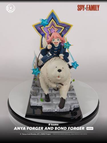 Tsume SPY X FAMILY - Anya Forger & Bond - Statue Ikigai 1/6