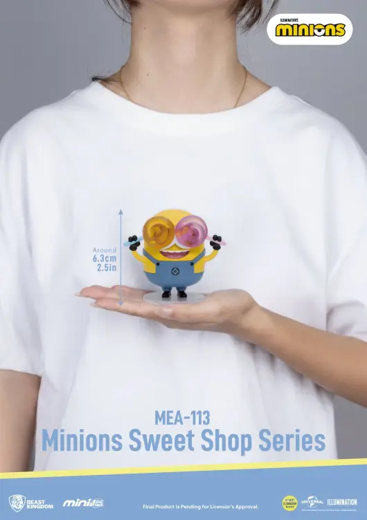Beast Kingdom Despicable Me - Minions - Sweet Shop Series Blind Box 6 Figure Set