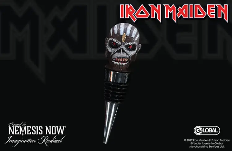 IRON MAIDEN - Book Of Souls - Zatyczka do butelki 10cm