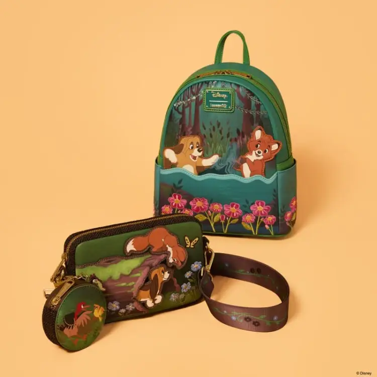 Loungefly - The Fox and the Hound Tod & Vixey Tote Bag