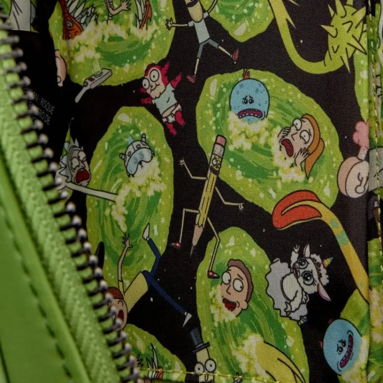 Loungefly - Rick and Morty Pickle Rick Sling Bag