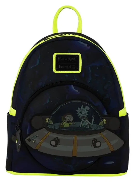 Loungefly Rick and Morty Space Cruiser Mini Backpack