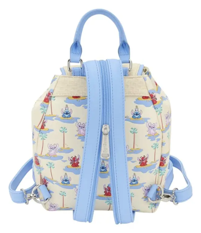 Loungefly - Lilo & Stitch Micro Backpack with Stitch, Angel & Leroy
