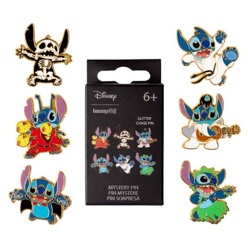 Loungefly - Disney by Loungefly Enamel Pins Blind Box Web Stitch Assortment (12)