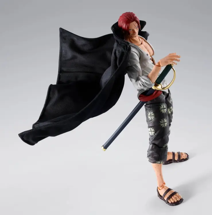 Bandai Tamashii Nations - One Piece - Shanks Marineford - S.H. Figuarts Figure 16.5cm