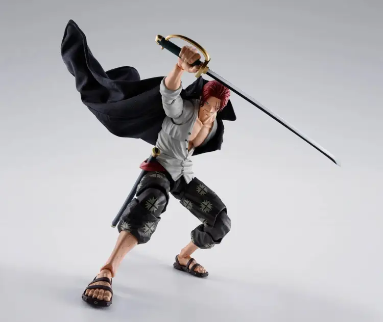 Bandai Tamashii Nations - One Piece - Shanks Marineford - S.H. Figuarts Figure 16.5cm