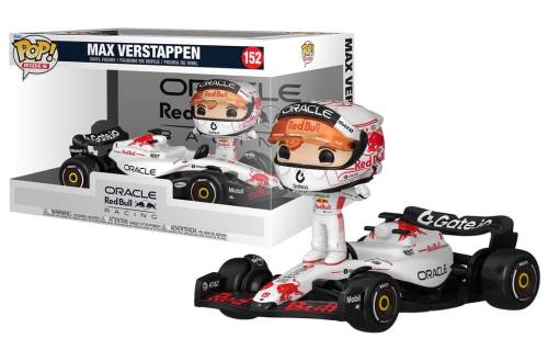 Funko POP! Red Bull - Max Verstappen - Max Verstappen (White) POP Ride Super Deluxe #152