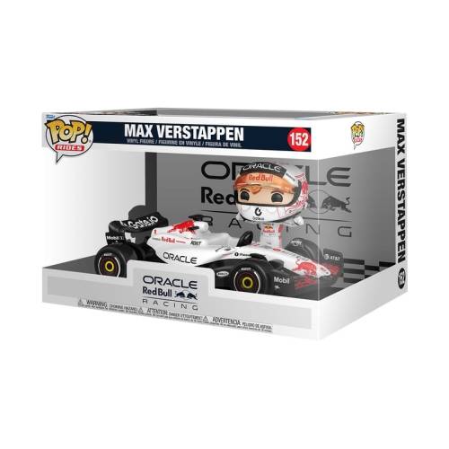 Funko POP! Red Bull - Max Verstappen - Max Verstappen (White) POP Ride Super Deluxe #152