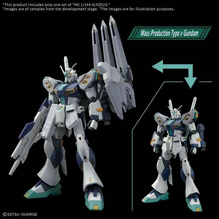 Bandai Gundam - Alyzeus - Hathaway Sorcery of Nymph Circe HGUC 1/144 Model Kit
