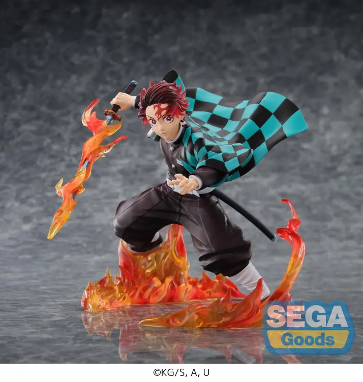 Sega Goods - Demon Slayer - Tanjiro Transparent World Figure 18cm