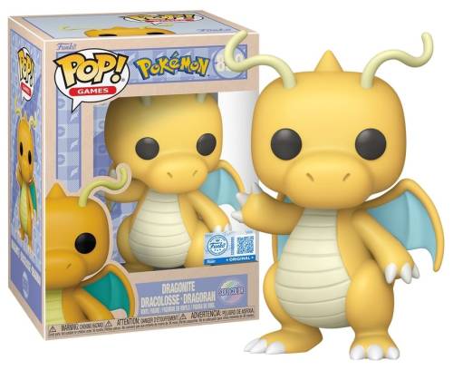 Funko - POKEMON - POP Games N° 850 - Dragonite (Soft Color)