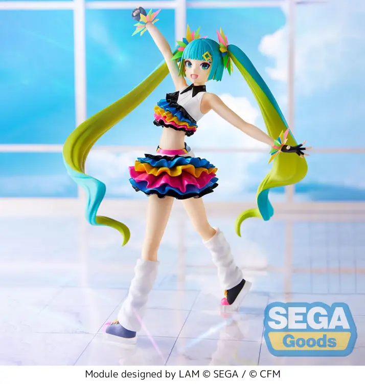 Sega Goods - Hatsune Miku Mega69s - Catch The Wave - Figure 25cm