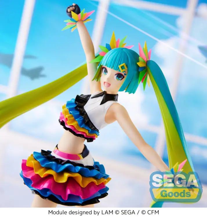 Sega Goods - Hatsune Miku Mega69s - Catch The Wave - Figure 25cm