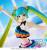 Sega Goods - Hatsune Miku Mega69s - Catch The Wave - Figure 25cm