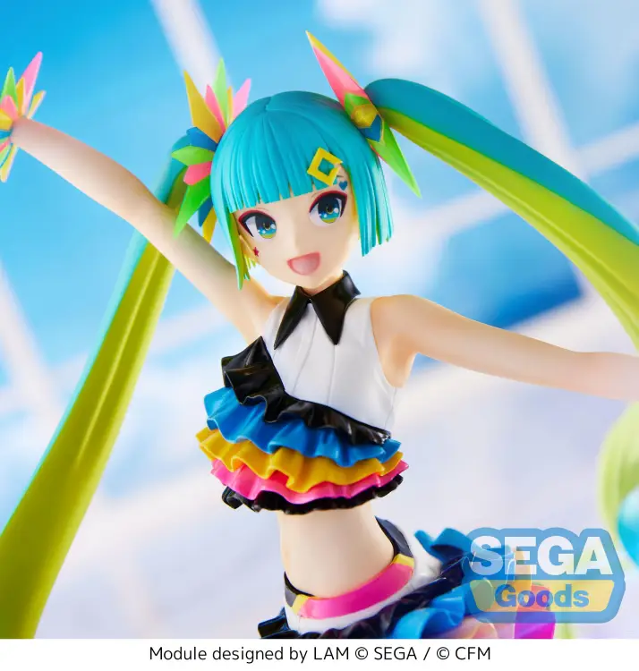 Sega Goods - Hatsune Miku Mega69s - Catch The Wave - Figure 25cm